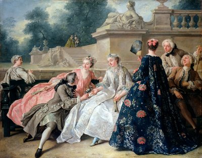 Liefdesverklaring, 1731 door Jean François de Troy